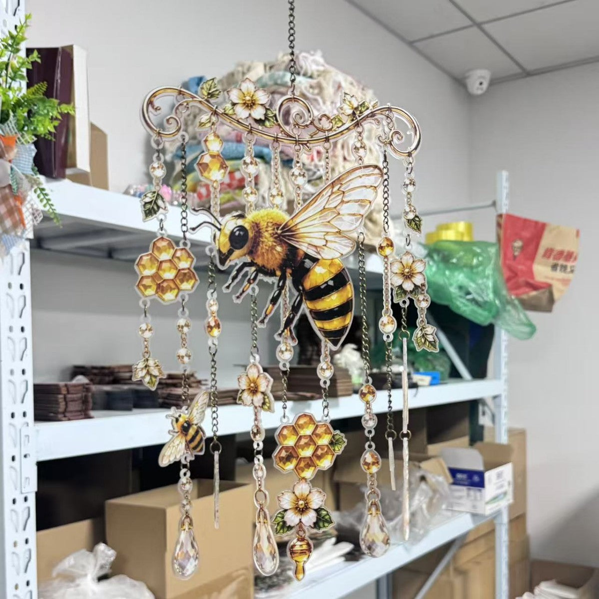 Graceful Hummingbird Wind Chime