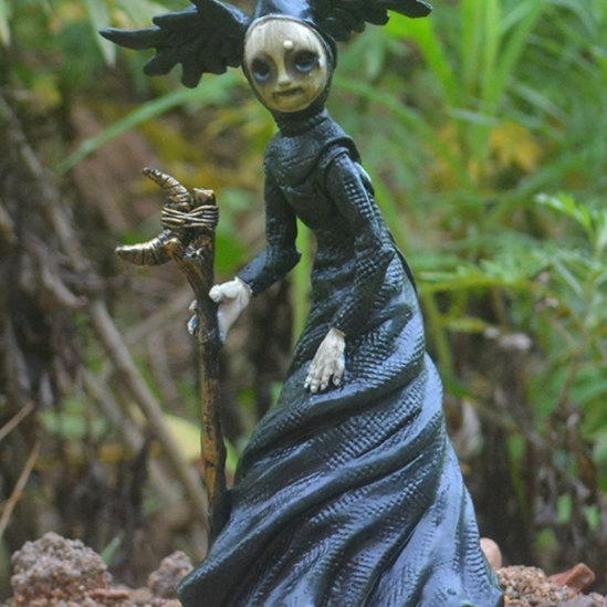 Halloween Witch Garden Decor