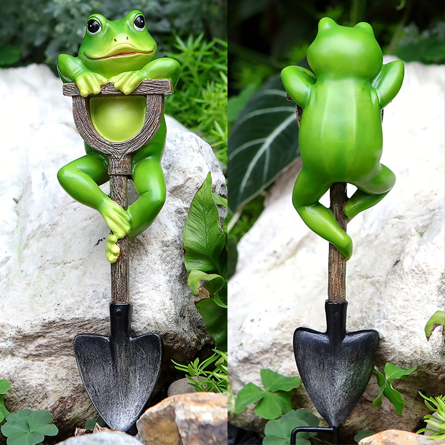Garden Critter Shovel Ornaments