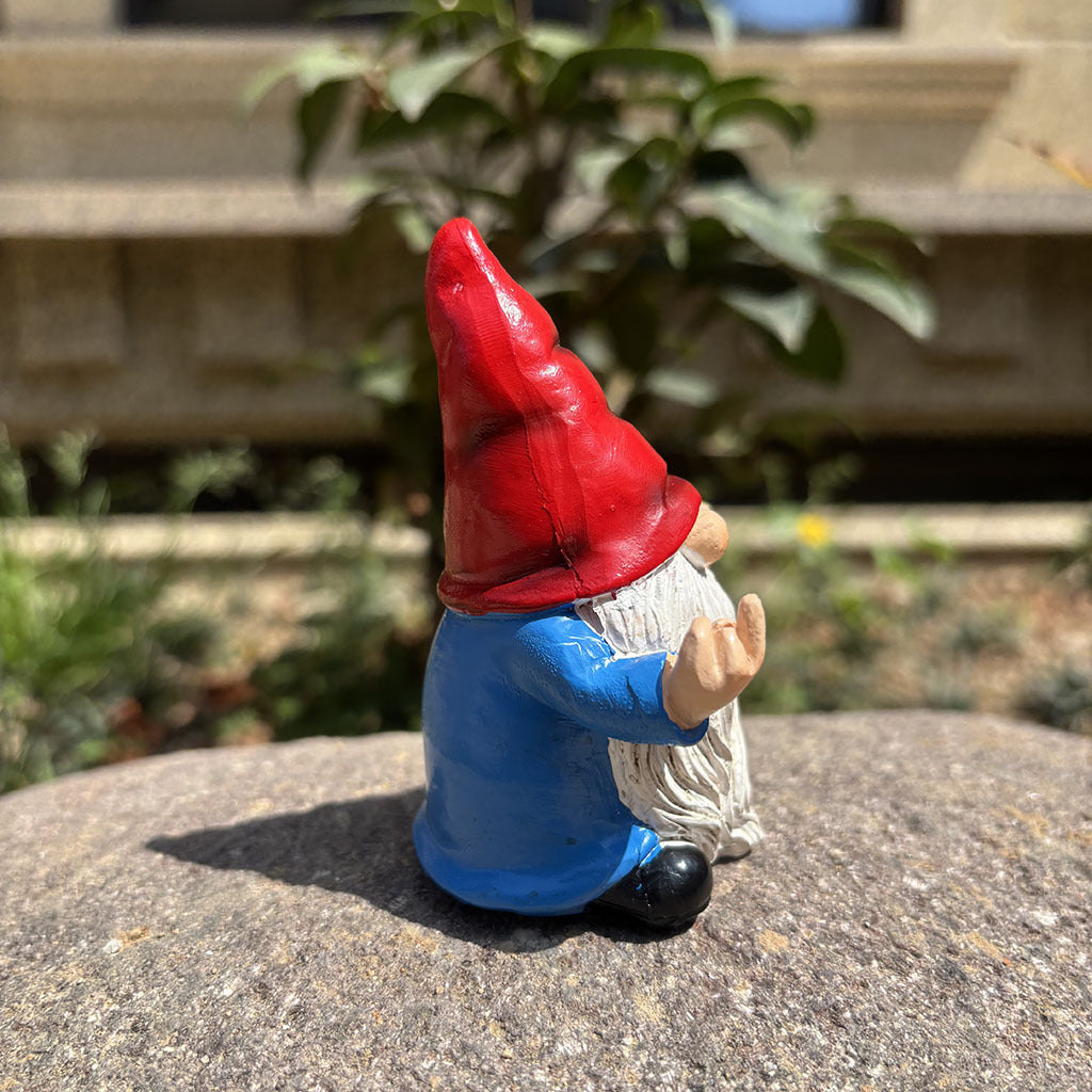 Red-Capped Garden Gnome Statue
